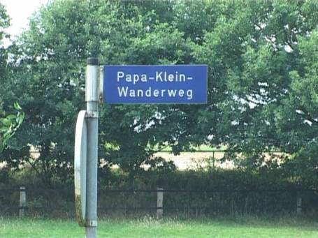 Goch : Papa-Klein-Wanderweg, entlang der Niers